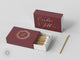 Foiled Wedding Matchboxes #17 - Wedding Matches, Matchbox, Wedding Match Favors, Match Boxes, Candle Matches, Bridal Favors, Party Matches