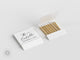 Foiled Wedding Matchbooks #18 - Wedding Matches, Match Book, Wedding Match Favors, Match Books, Candle Matches, Bridal Favors, Party Matches