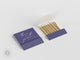 Foiled Wedding Matchbooks #5 - Modern Script - Leaf Accent