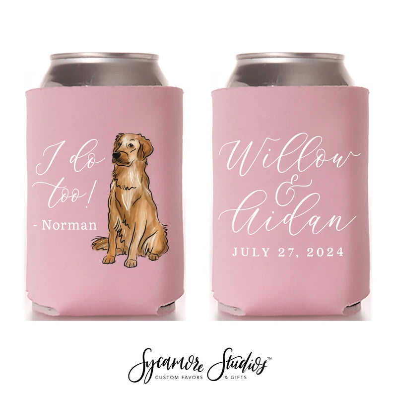 Slim 12oz Wedding Can Cooler #186S - Better Together – Sycamore Studios