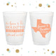State or Province - 12oz or 16oz Frosted Unbreakable Plastic Cup #31