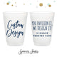 Custom 12oz Frosted Unbreakable Plastic Cup - Your Custom Design