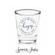 Circle Monogram - Shot Glass #58