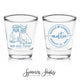 Double Sided Shot Glass #190C - Dog or Cat
