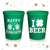 I Love Beer - St. Patrick's Day Stadium Cups #1 - Custom - Holiday Favors, Party Cups, Saint Patricks Party Favors, St. Patrick's Party