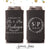 Regular & Slim Can Cooler Wedding Package #142RS - Cheers to The Mr and Mrs - Custom - Wedding Favor Package, Wedding Favor, Beer Can Holder
