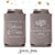 Can Cooler & Frosted Cup Package #174 - Cheers to The Mr and Mrs - Custom - Wedding Favor Package, Wedding Favors, Wedding Cups, Party Decor