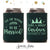 Wedding Regular & Slim Can Cooler Package #178RS - Tis The Season - Custom - Wedding Favor Package, Wedding Favor, Holiday Wedding Favors