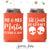 Can Cooler & Frosted Cup Package #175 - Till Death Do Us Part - Custom - Wedding Favor Package, Wedding Favors, Halloween Wedding, Party Cup