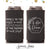Wedding Regular & Slim Can Cooler Package #173RS - Here's To The Night - Custom - Wedding Favor Package, Wedding Favors, Party Favors