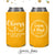 Wedding Regular & Slim Can Cooler Package #183RS - Cheers to the Mr and Mrs - Custom - Wedding Favor Package, Wedding Favor, Beer Can Holder