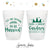 Can Cooler & Frosted Cup Package #178 - Tis The Season - Custom - Wedding Favor Package, Wedding Favors, Holiday Wedding Cups, Party Decor