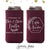 Wedding Regular & Slim Can Cooler Package #149RS - Cheers to The Mr and Mrs - Custom - Wedding Favor Package, Wedding Favor, Party Favors