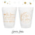 Can Cooler & Frosted Cup Package #146 - To Love Laughter - Custom - Party Favor, Wedding Favor Package, Wedding Favors, Wedding Cups
