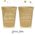 Wedding Can Cooler & Stadium Cup Package #186 - Better Together - Custom - Wedding Favor Combo Pack, Beer Cup, Stadium Favor, Wedding Favors