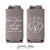 Regular & Slim Can Cooler Wedding Package #187RS - Custom Pet Illustration - Cheers to - Wedding Favor Package, Wedding Favors, Can Holder