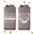 Wedding Regular & Slim Can Cooler Package #105RS - To Have and To Hold - Antlers - Wedding Favor Package, Wedding Favor, Beer Can Holder