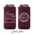 Wedding Regular & Slim Can Cooler Package #199RS - Happy Holidays - Custom - Wedding Favor Package, Wedding Favor, Holiday Wedding Favors