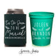 Wedding Can Cooler & Cup Package #198 - Tis the Season