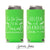 Wedding Regular & Slim Can Cooler Package #198RS - Tis The Season - Custom - Wedding Favor Package, Wedding Favor, Holiday Wedding Favors