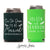 Wedding Regular & Slim Can Cooler Package #198RS - Tis The Season - Custom - Wedding Favor Package, Wedding Favor, Holiday Wedding Favors