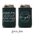 Can Cooler & Frosted Cup Package #195 - To Have and to Hold - Custom - Party Favor, Wedding Favor Package, Wedding Favors, Wedding Cups