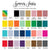 Wedding Regular & Slim Can Cooler Package #9FRS - Full Color - Custom Watercolor Venue - Wedding Favors, Wedding Favor, Can Holder