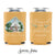 Wedding Regular & Slim Can Cooler Package #9FRS - Full Color - Custom Watercolor Venue - Wedding Favors, Wedding Favor, Can Holder