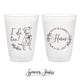 Custom Pet Illustration - 12oz or 16oz Frosted Unbreakable Plastic Cup #192