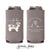 Wedding Regular & Slim Can Cooler Package #23FRS - Full Color - I Do Too - Dog Can Coolers, Pet Can Holders, Cat Coolers, Wedding Favors