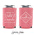 Can Cooler & Frosted Cup Package #194 - Cheers To - Custom - Wedding Favor Pack, Wedding Favors, Wedding Cups, Party Cups, Can Coolers