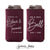 Cheers To - Wedding Regular & Slim Can Cooler Package #162RS - Custom - Wedding Favor Package, Wedding Favors, Party Favors