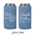 Custom Pet Illustration - Cheers - Regular & Slim Can Cooler Wedding Package #232RS - Wedding Favor Package, Wedding Favors, Can Holder