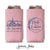 Wedding Regular & Slim Can Cooler Package #233RS - Wreath Venue Illustration - Wedding Favor Package, Wedding Favor, Beer Can Holder, Decor