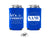 Let's Connect Custom Logo - #5R Custom Foam Can Cooler for Business - Promotional Product - Advertise in Style - Business Favor, Party Favor