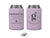 Custom Monogram Logo - #7R Custom Foam Can Cooler for Business - Promotional Products - Advertise in Style - Business Favors, Party Favors