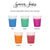 Wedding Color-Changing Mood Stadium Cups #161 - 16oz - Better Together - Wedding Cups, Party Cup, Wedding Favor, Color Change Cups, Mood Cup