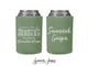 Vacation Rental Can Cooler #6R - Custom Illustration