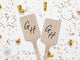 Wedding Stir Sticks #1 - Wooden Stir Sticks, Round, Oval, Rectangle Stir Sticks, Wedding Favor, Wedding Drink Stir Stick, Custom Stir Stick