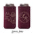 Slim 12oz Wedding Can Cooler #234S - Cheers - Custom Pet Illustration - Wedding Favors, Can Holder, Beer Huggers, Gifts for Guests