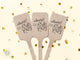 Wedding Stir Sticks #18 - Custom Pet Dog or Cat Illustration