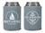 Wedding Can Cooler #261R - Nautical Wedding - Custom - Wedding Favors, Beverage Insulator, Beer Hugger, Wedding Favors, Beer Holder, Classy