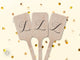 Wedding Stir Sticks #2 - Wooden Stir Sticks, Round, Oval, Rectangle Stir Sticks, Wedding Favor, Wedding Drink Stir Stick, Custom Stir Stick