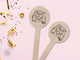 Wedding Stir Sticks #3 - Custom Pet Dog or Cat Illustration