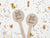 Wedding Stir Sticks #15 - Custom Pet Dog or Cat Illustration - Wooden Stir Sticks, Round, Oval, Rectangle Stir Sticks, Wedding Favors