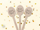 Wedding Stir Sticks #21 - Wooden Stir Sticks, Round, Oval, Rectangle Stir Sticks, Wedding Favor, Wedding Drink Stir Stick, Custom Stir Stick