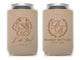 Wedding Can Cooler #270R - Custom Pet Illustration
