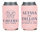 Neoprene Wedding Can Cooler #219 - Cheers