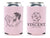 Wedding Can Cooler #273R - Kissing Portrait Illustration - Wedding Favors, Beverage Holder, Wedding Favor, Can Holder, Can Insulator, Favors