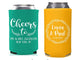 Wedding Regular & Slim Can Cooler Package #183RS - Cheers to the Mr and Mrs
